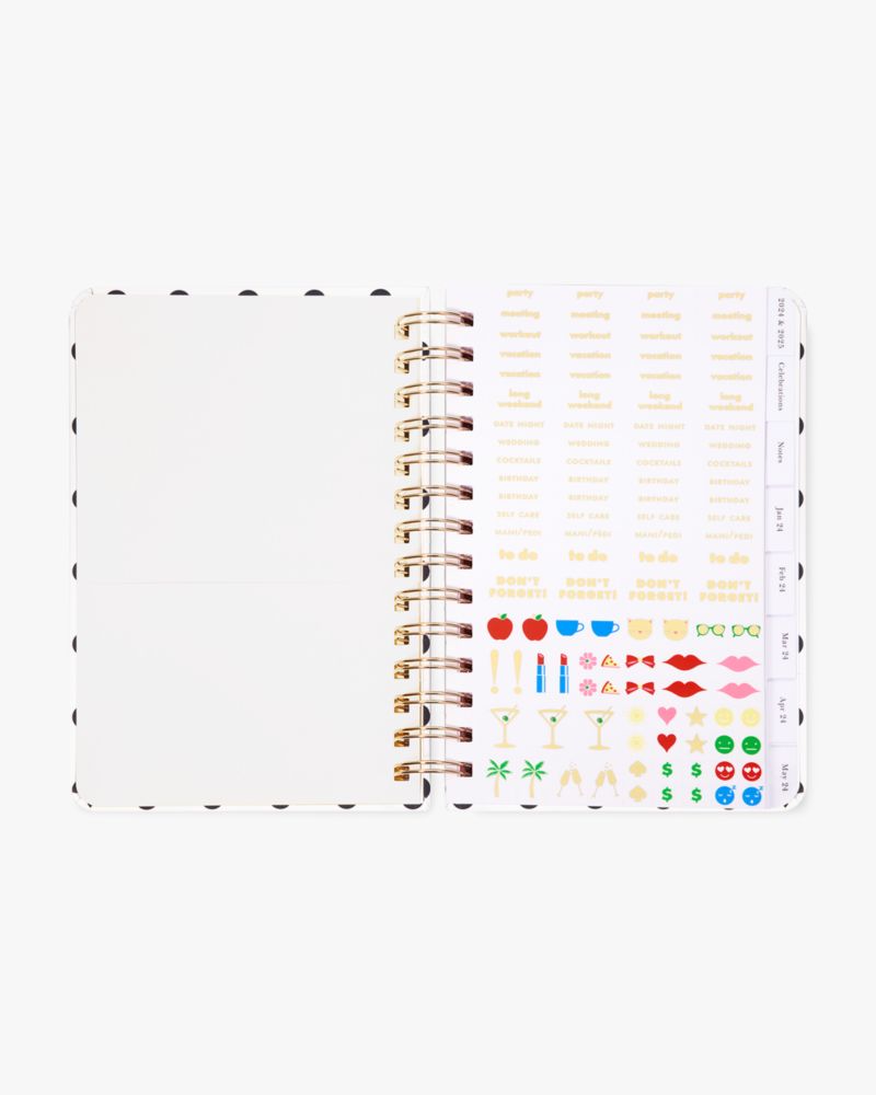 Polka Dot Cream 2024 12-Month Medium Planner