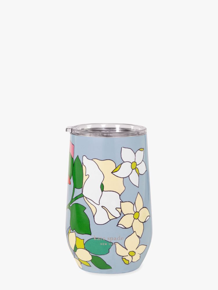 Spread Kindness Checkered Flower 16oz Glass Tumbler – The Blooming