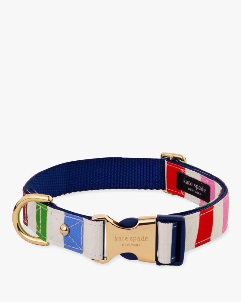 Kate Spade,Adventure Stripe Collar M/L,