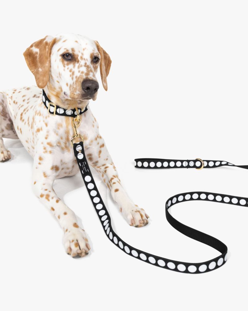 Kate Spade,Art Dot Leash,Black