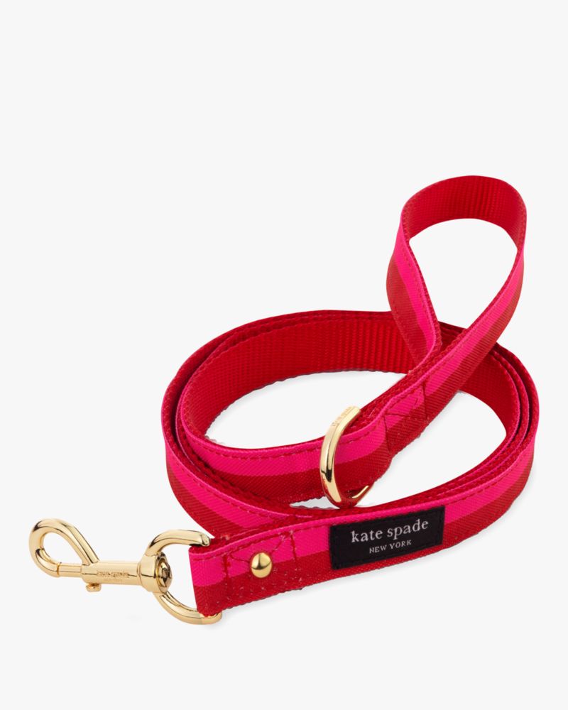 Kate Spade,カラーブロック S/M リーシュ,ペット,ラズベリー