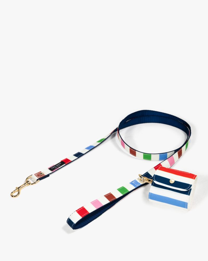 Kate Spade,アドベンチャー ストライプ ドギー バッグ ホルダー,ペット,マルチ