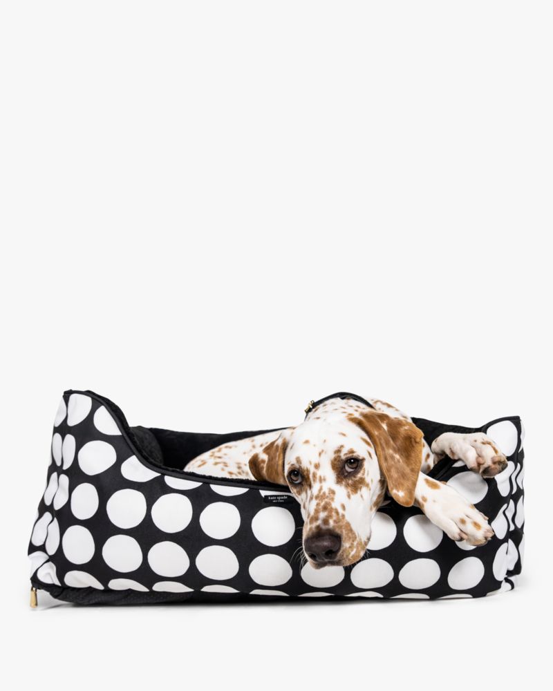 Kate Spade,アート ドット ペット ベッド,ペット,ブラック