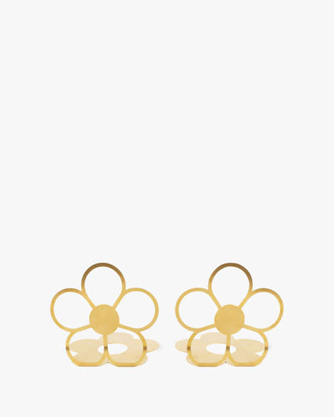 Kate Spade,Flower Bookends,Gold