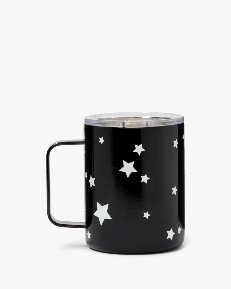 Kate Spade,Festival Star Mug,Mug,Ceramic,Black
