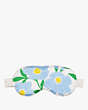 Kate Spade,Sunshine Floral Neck Pillow & Eye Mask Set,Ocean Fog