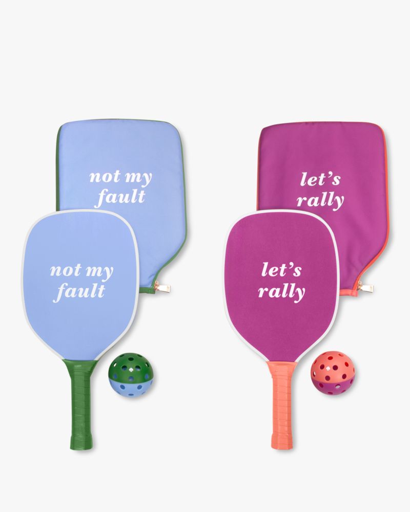 Kate Spade,Let's Rally Pickleball Set,Multi