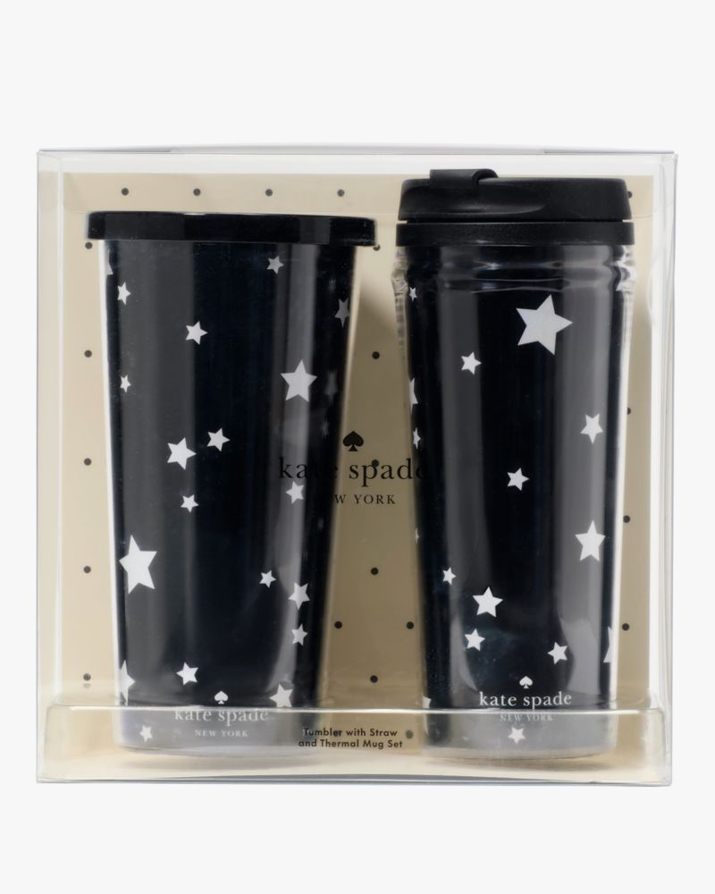 Kate Spade,Festive Star Tumbler And Mug Set,