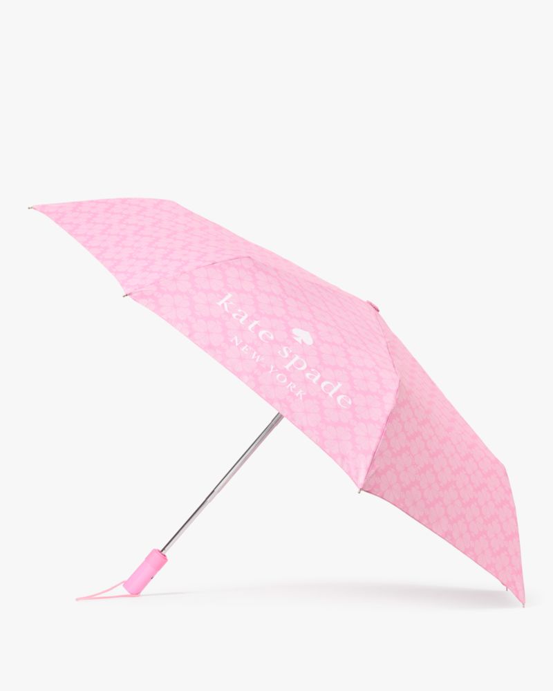 Kate Spade,Spade Flower Travel Umbrella,