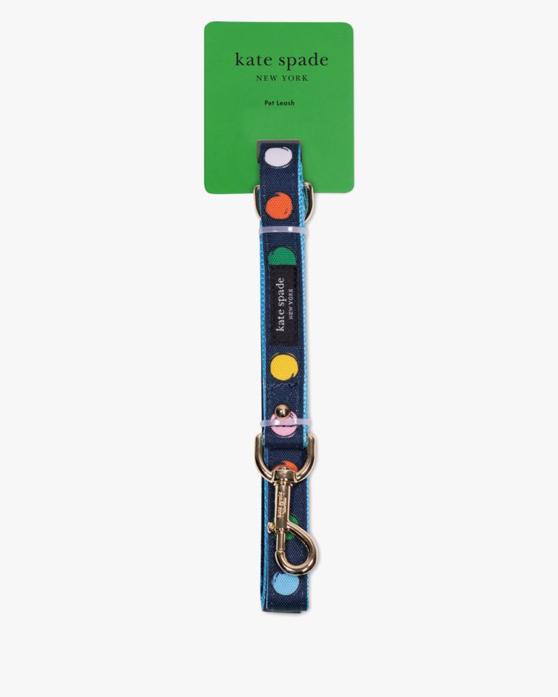 Kate Spade,Watercolor Dot Pet Leash,
