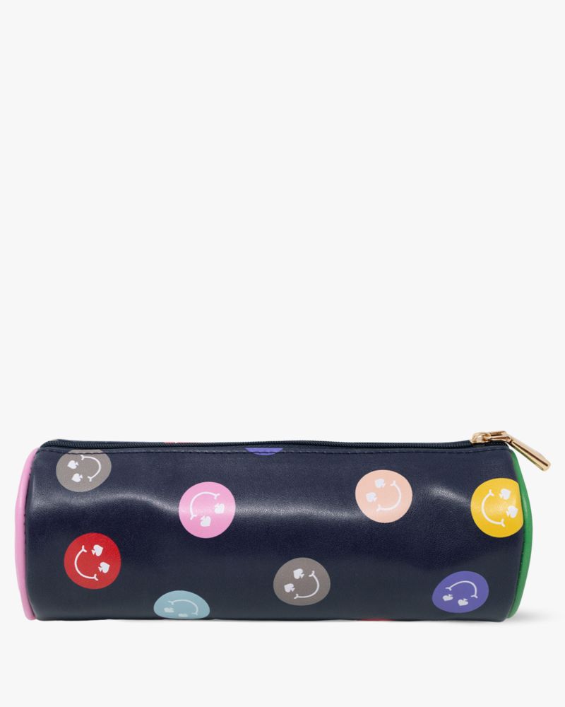 Kate Spade,Spade Smiley Pencil Case,