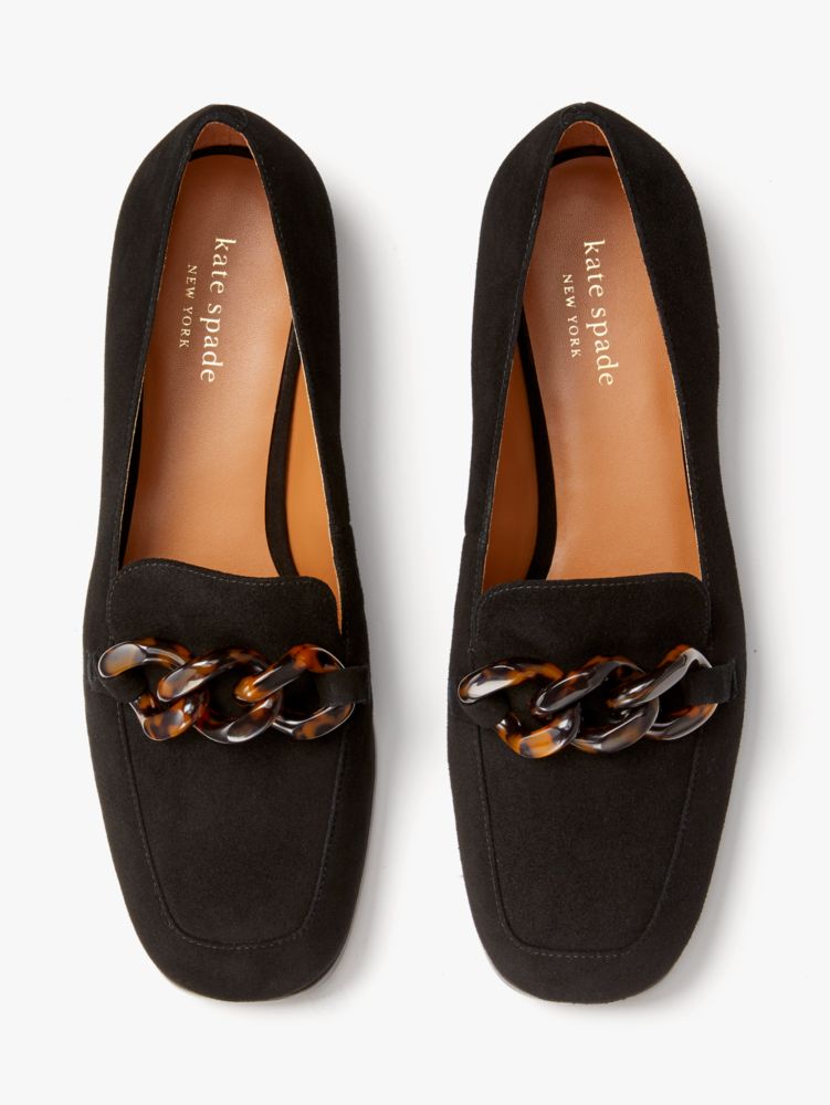 Kate Spade,rowan loafers,flats,Black