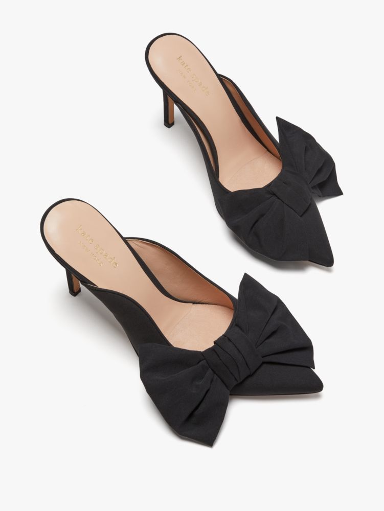 Kate spade best sale black suede heels