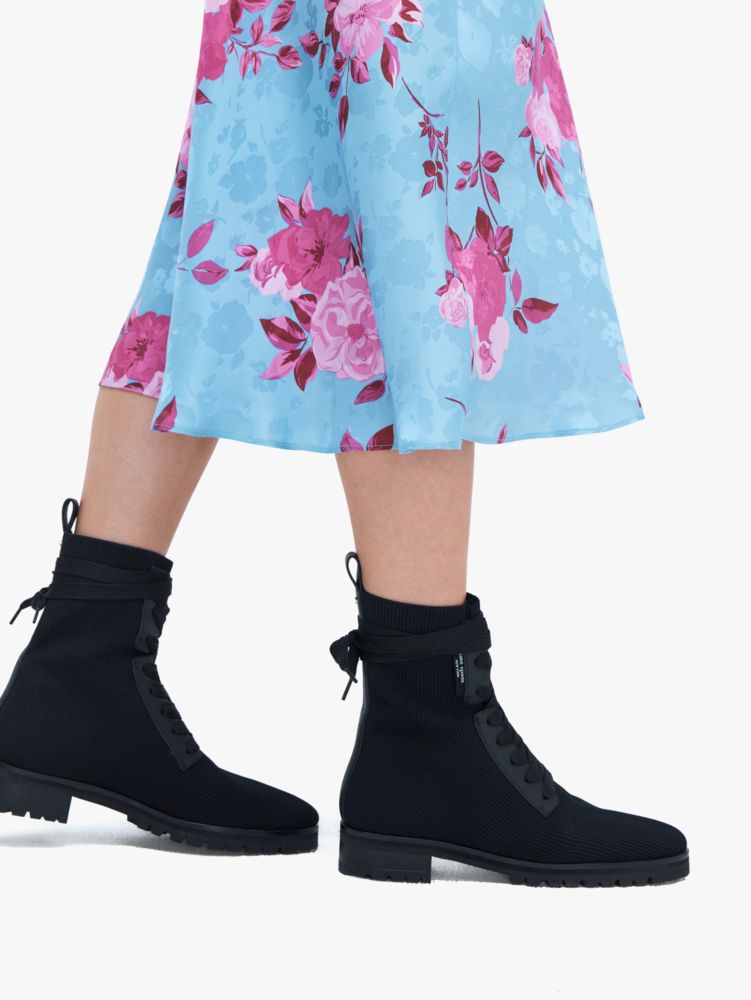 Kate spade store maira combat boots