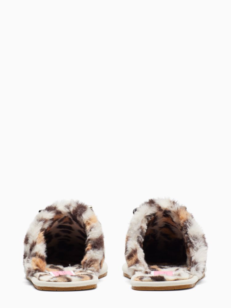 QA_AUTO slipper lacey, leopard, Product