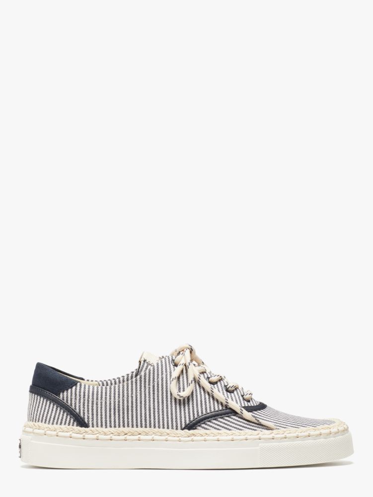 Kate Spade,boat party espadrille sneakers,sneakers,60%,Parchment / Blazer Blue