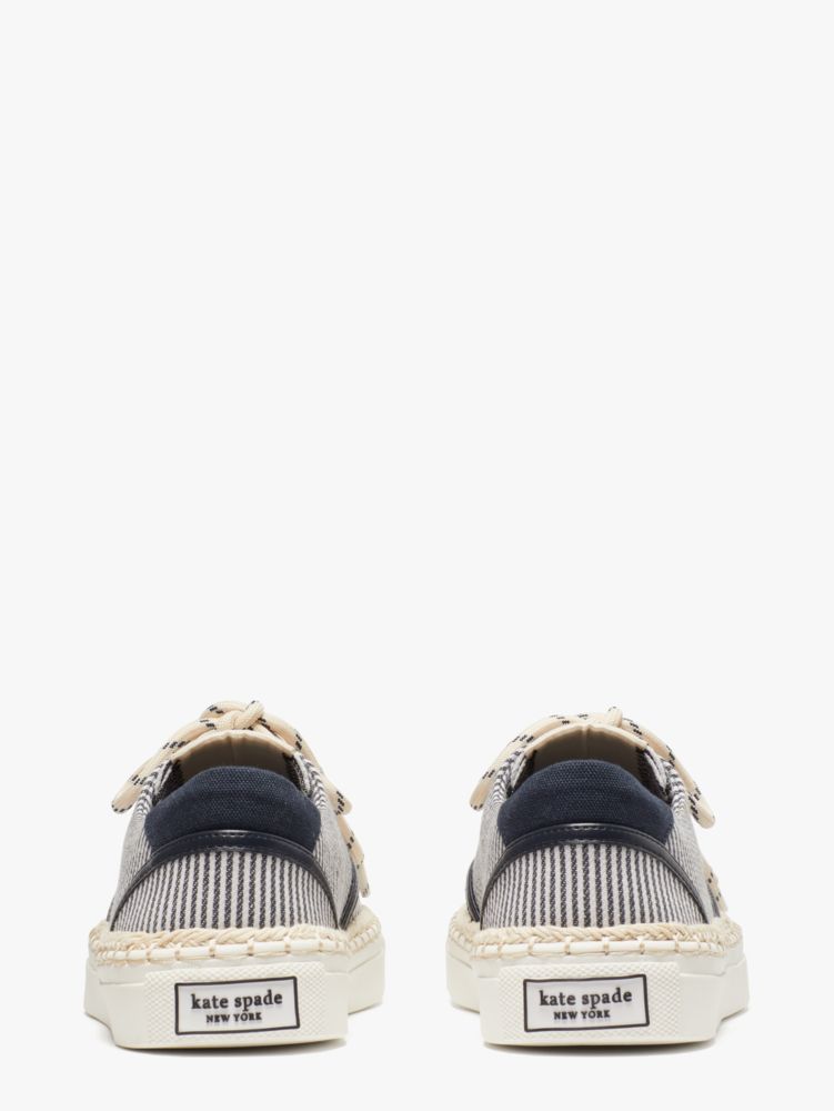 Kate Spade,boat party espadrille sneakers,sneakers,60%,Parchment / Blazer Blue