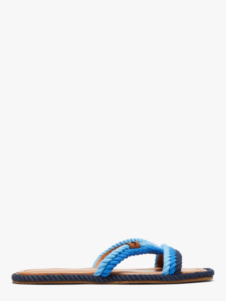 Kate Spade,captain's cord slide sandals,sandals,60%,