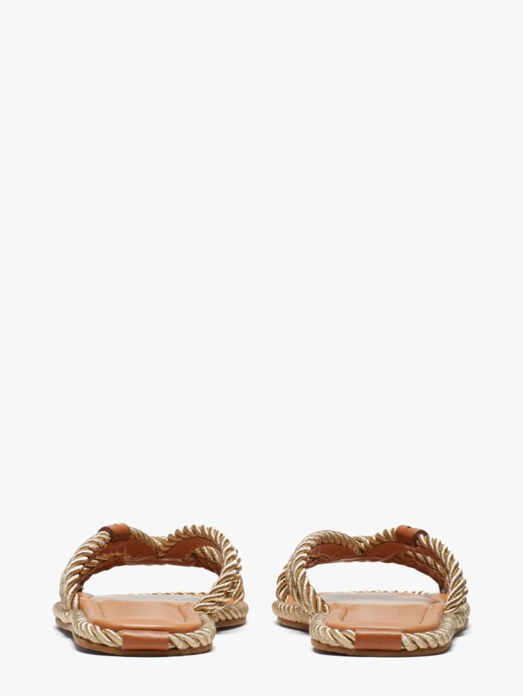 Kate Spade,Captain's Cord Slide Sandals,