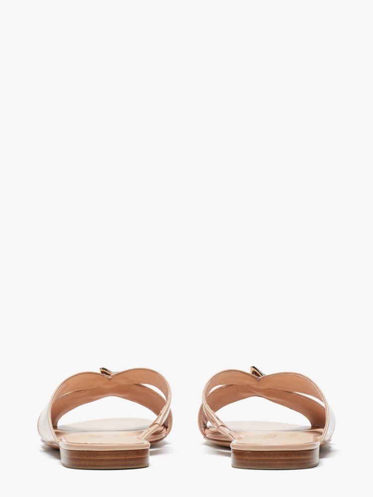 Kate Spade,under the sea slide sandals,sandals,Peach Shake