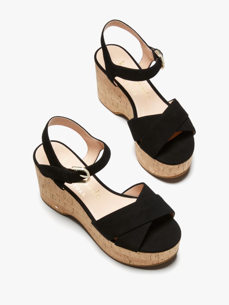 Kate Spade,jasper platform wedges,sandals,60%,