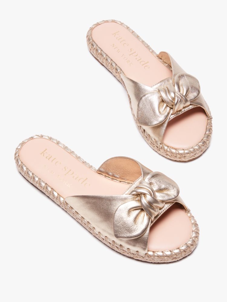 Saltie Shore Espadrille Slide Sandals | Kate Spade New York