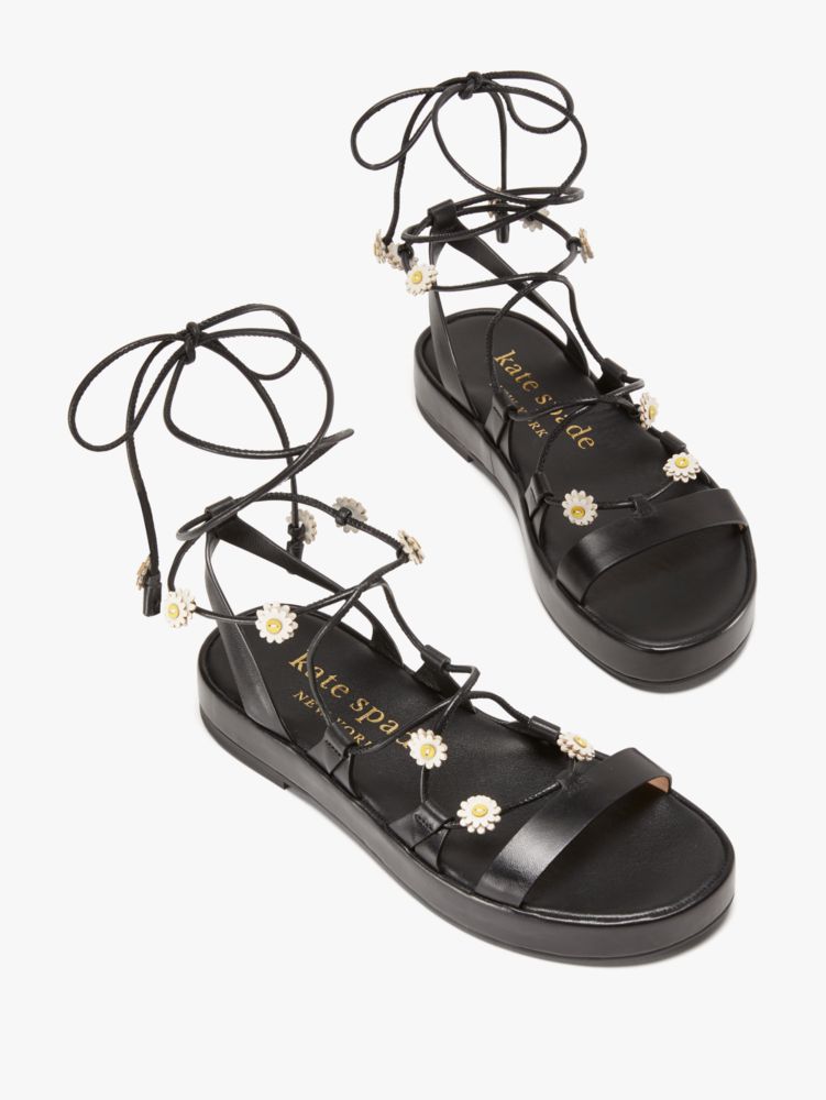 Kate Spade,sprinkles strappy sandals,sandals,Black