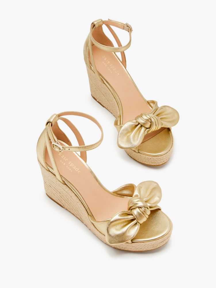 Kate spade wedge online flip flops