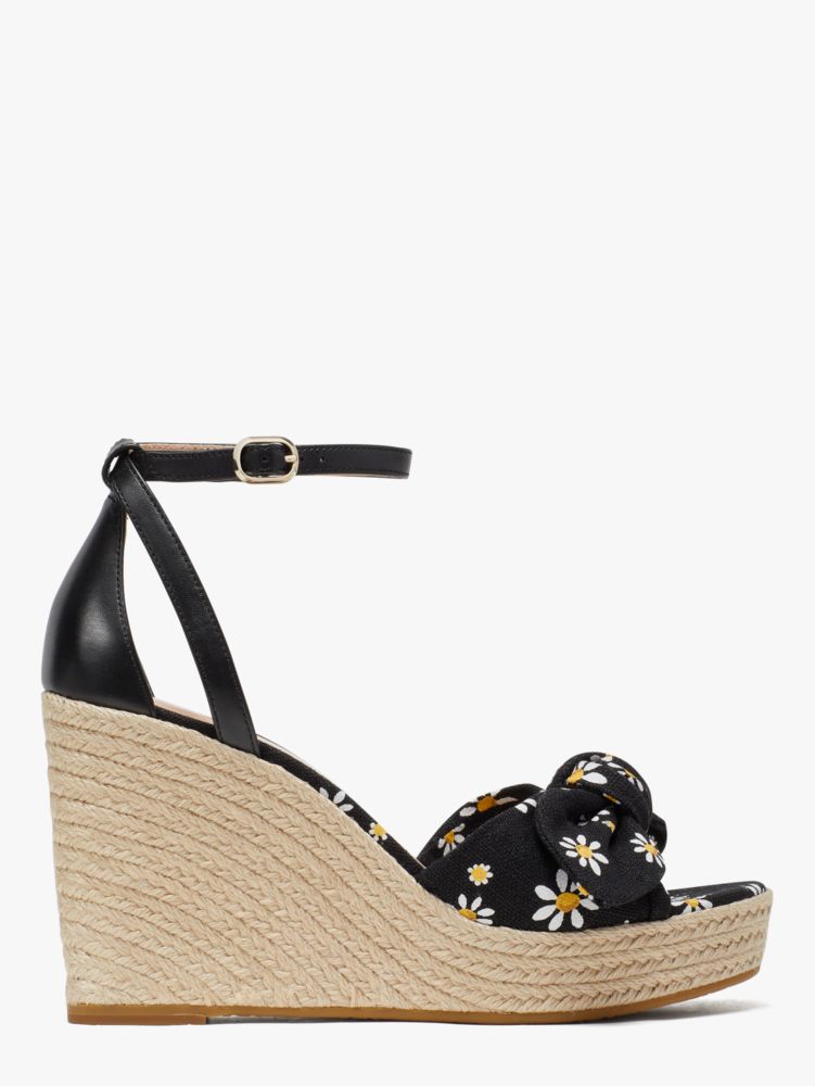 Floral Espadrille Wedges