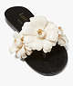 Kate Spade,jaylee slide sandals,sandals,Casual,Black/French Cream