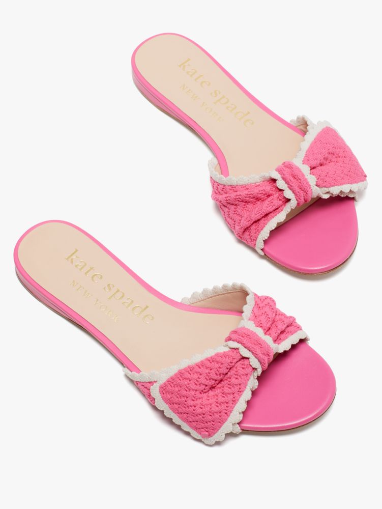 Kate spade pink flip hot sale flops