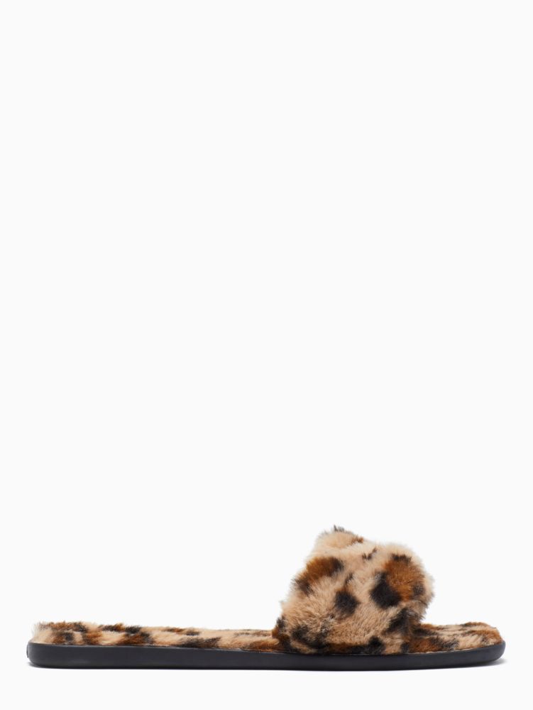 Kate Spade,sandy slipper,sandals,75%,Leopard