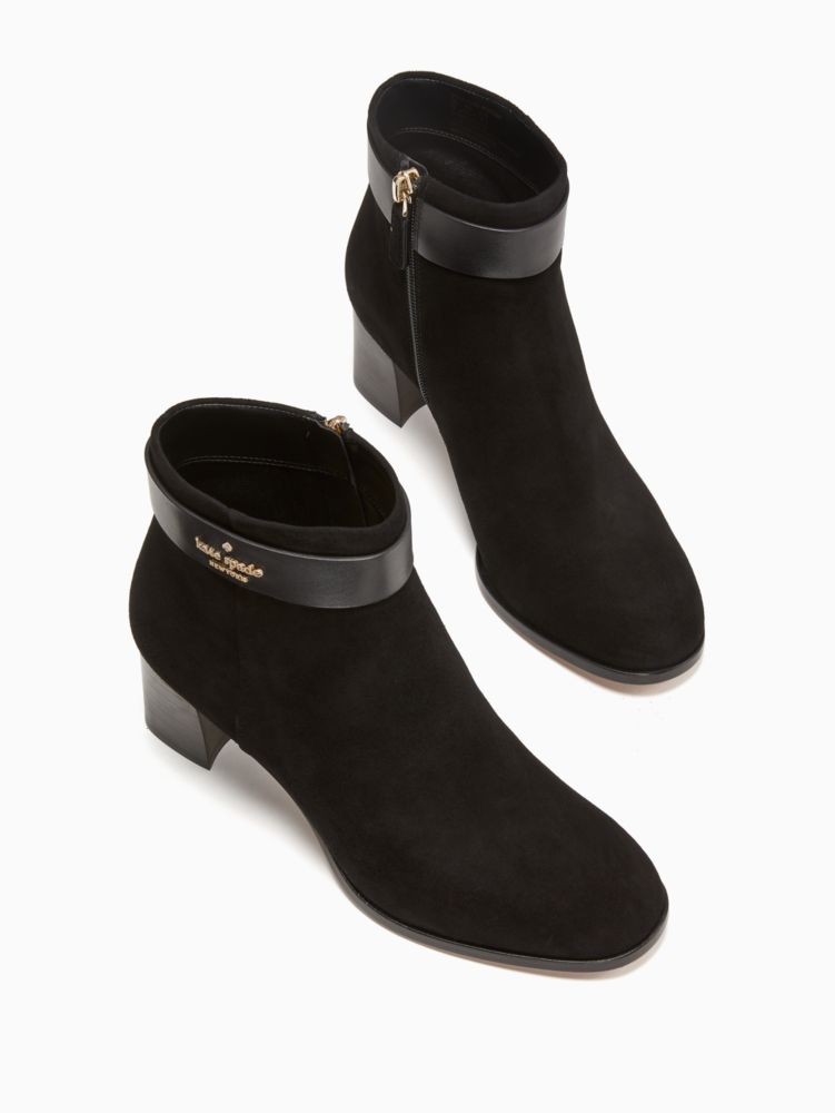 Kate Spade,morgan booties,Black