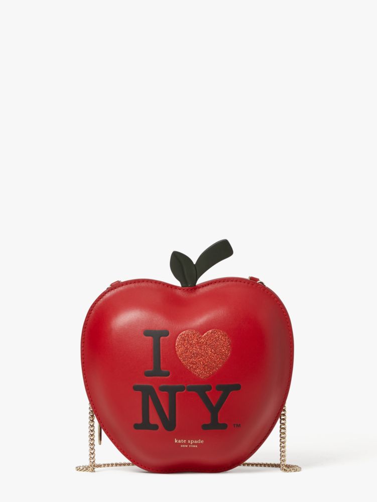 I Love NY x kate spade NEW YORK manhattan large Tote Bag Black
