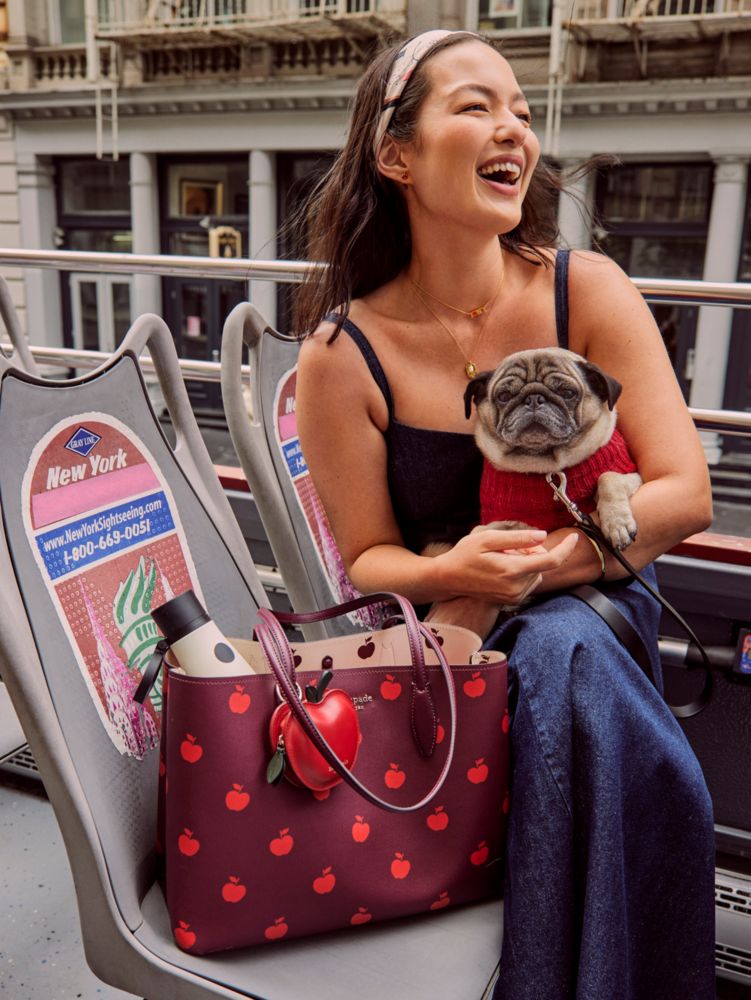 All Day Apple Toss Large Tote | Kate Spade New York