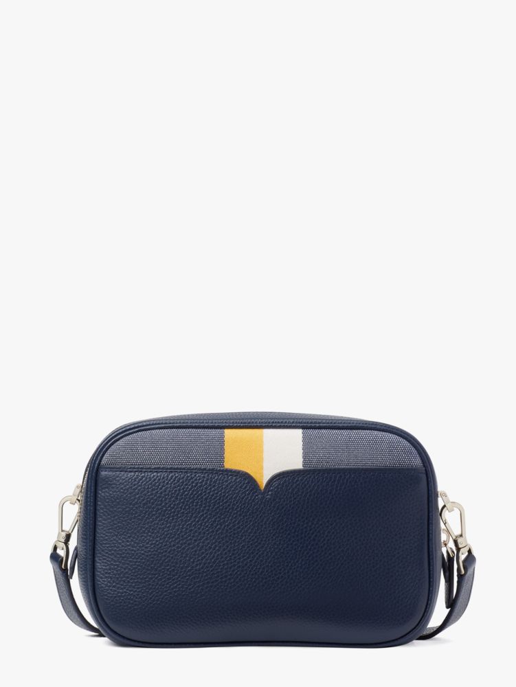 Kate Spade,Astrid Striped Canvas Medium Crossbody,