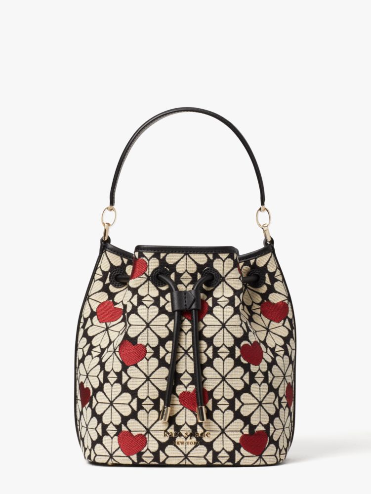 kate spade flower bucket bag