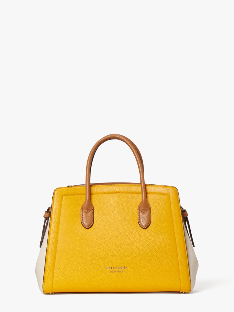 Kate Spade,Knott Colorblocked Medium Satchel,satchels,Medium,Work,Loquat Multi