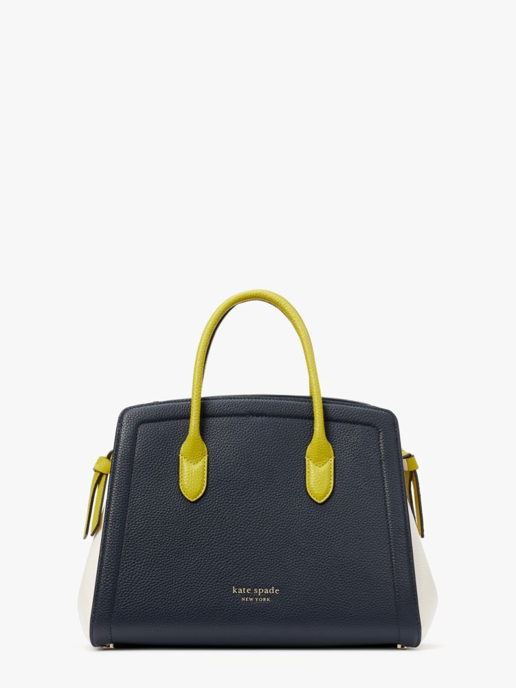 kate spade new york knott medium leather tote