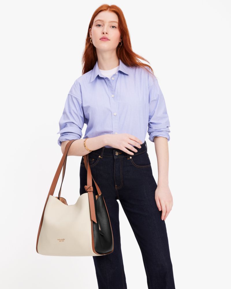 Kate Spade Hudson Colorblocked Medium Convertible Shoulder Bag