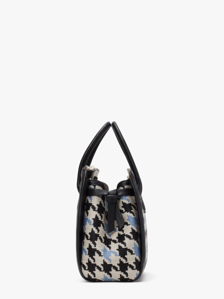 Kate Spade,Knott Houndstooth Medium Satchel,