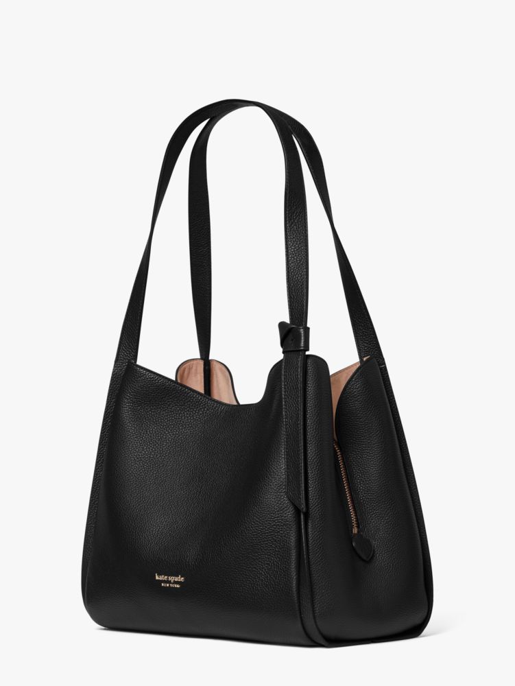 Kate Spade,ノット ラージ ショルダー バッグ,ショルダーバッグ,ブラック