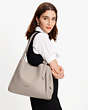 Kate Spade,Knott Large Shoulder Bag,shoulder bags,Large,Casual,Warm Taupe