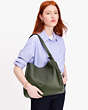 Kate Spade,Knott Large Shoulder Bag,shoulder bags,Large,Bonsai Tree