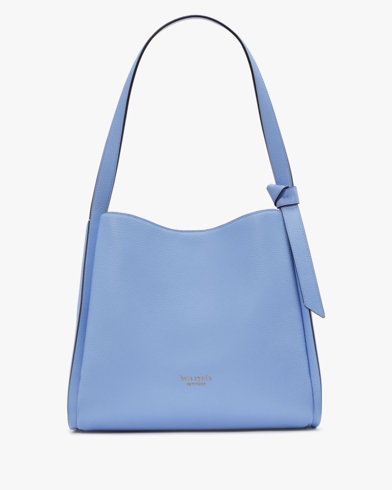 Kate Spade,Knott Large Shoulder Bag,Blue