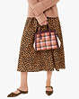Kate Spade,knott woven medium satchel,satchels,Medium,Milk Glass Multi