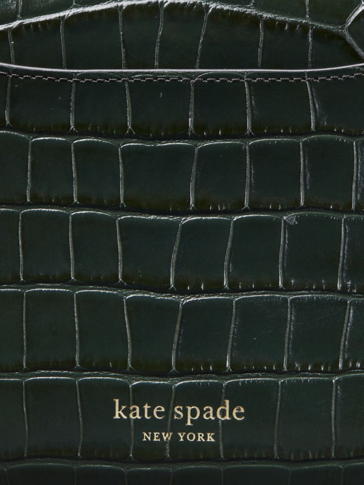 Kate Spade,Lovitt Croc-embossed Small Medium Convertible Shoulder Bag,