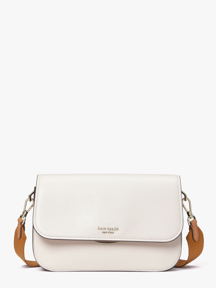 Printed kate spade new york Knott Colorblocked Flap Crossbody - Milk Glass  Multi