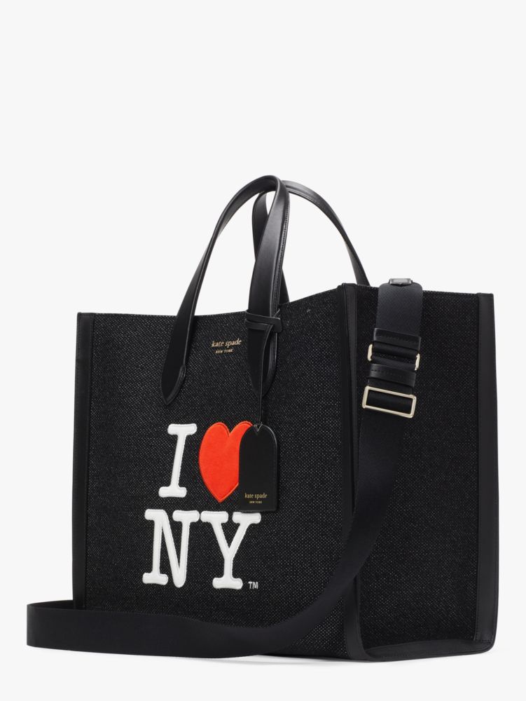 kate spade new york MANHATTAN STRAW LARGE TOTE - Tote bag - summit