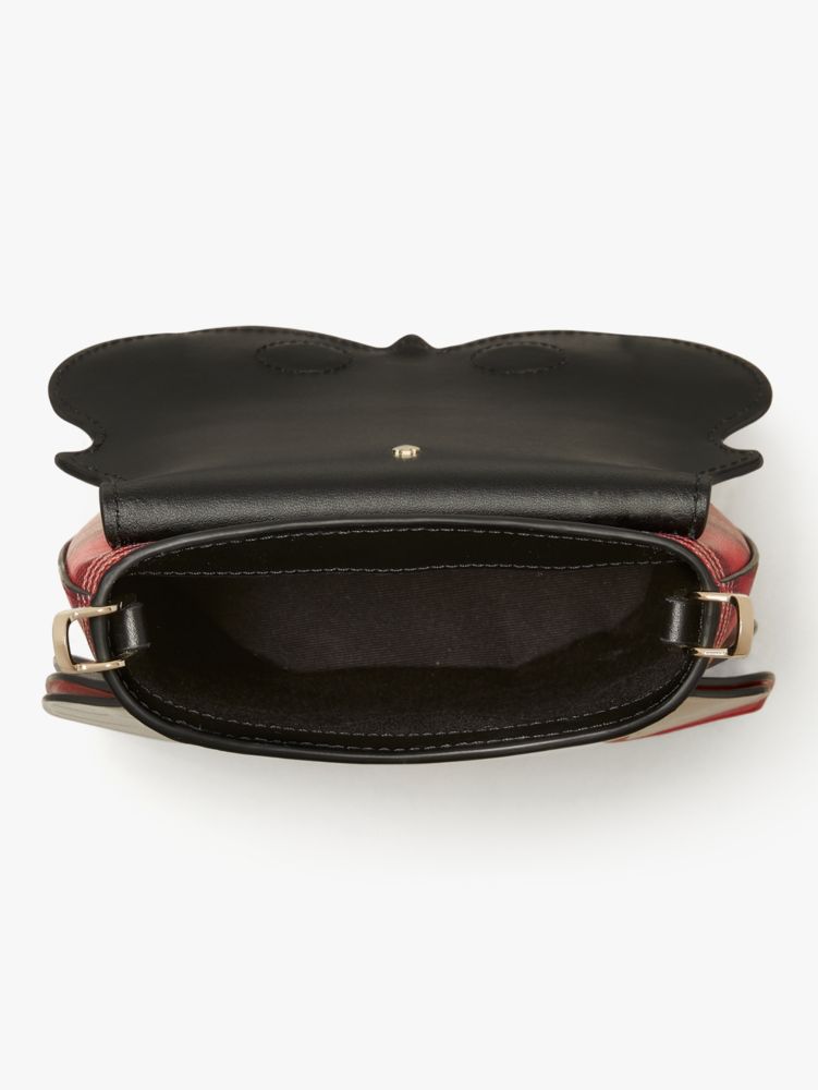 Kate Spade,Blinx Plaid 3d Owl Crossbody,